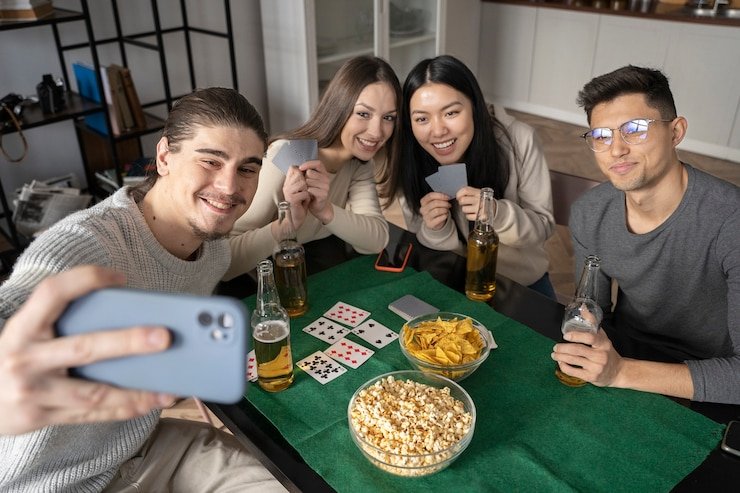 Pengguna membaca panduan responsible gaming di situs morotogel menggunakan perangkat mobile